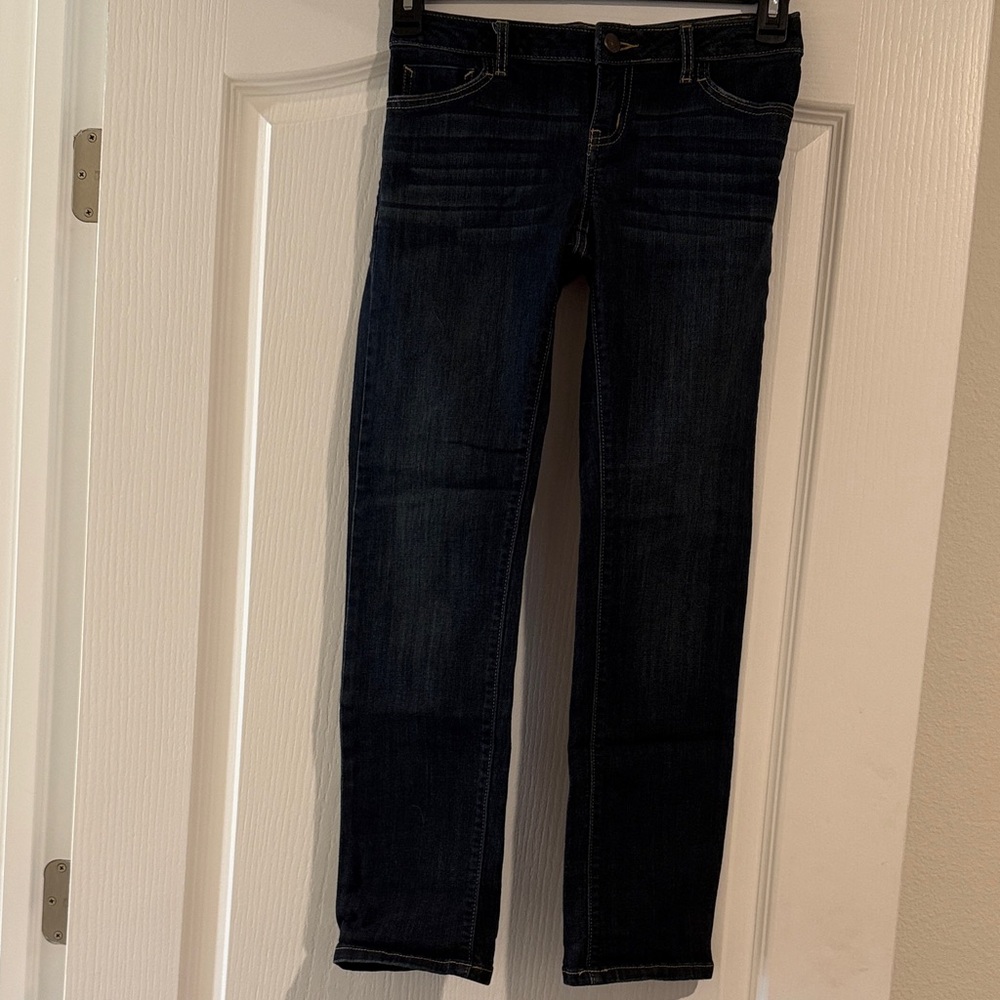 Dark Blue Women's Jeans Simply Vera  Capris Size 0